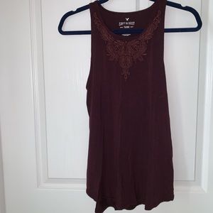 American Eagle Embroidered Tank